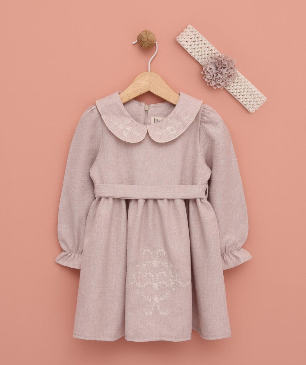 Baby Girls Dress with Headband 3-18M