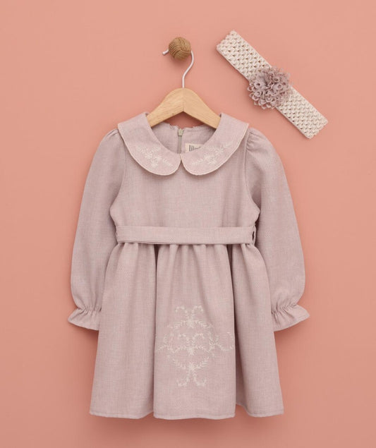 Baby Girls Dress with Headband 3-18M
