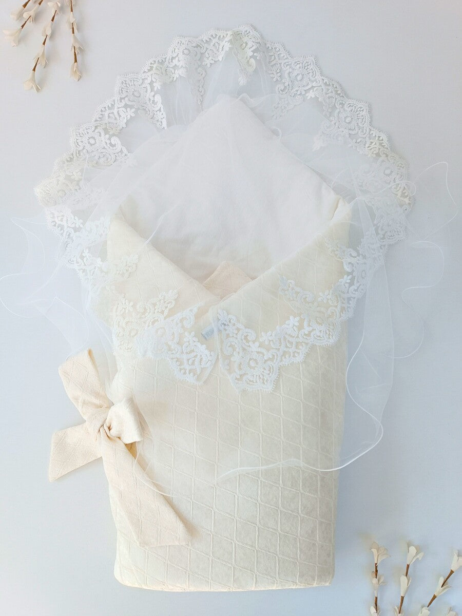 Swaddle with Tulle